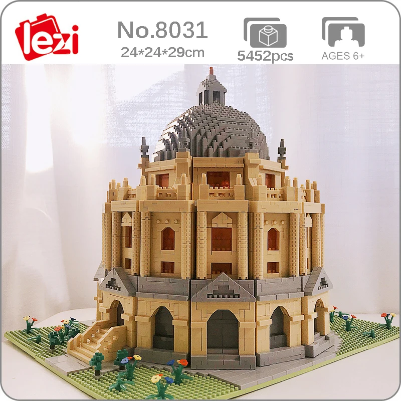 Lezi 8031 World Architecture Britain Oxford University School Model Mini Diamond Blocks Bricks Building Toy for Children no Box
Lezi 8031 World Architecture Britain Oxford University School Model Mini Diamond Blocks Bricks Building Toy for Children no Box