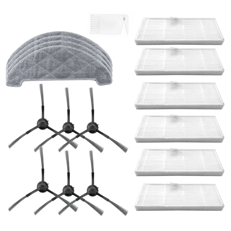 for Proscenic M7 Pro M7 MAX Robot Vacuum Cleaner Side Brush HEPA Filter Mop Cloth Replacement Accessories Parts Kits
for Proscenic M7 Pro M7 MAX Robot Vacuum Cleaner Side Brush HEPA Filter Mop Cloth Replacement Accessories Parts Kits