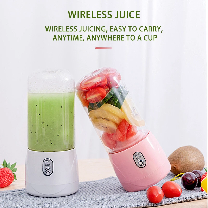 Portable Blender USB Mixer Electric Orange Juicer Machine Smoothie Blender Mini Food Lemon Squeezer Juice Press Extractor
Portable Blender USB Mixer Electric Orange Juicer Machine Smoothie Blender Mini Food Lemon Squeezer Juice Press Extractor