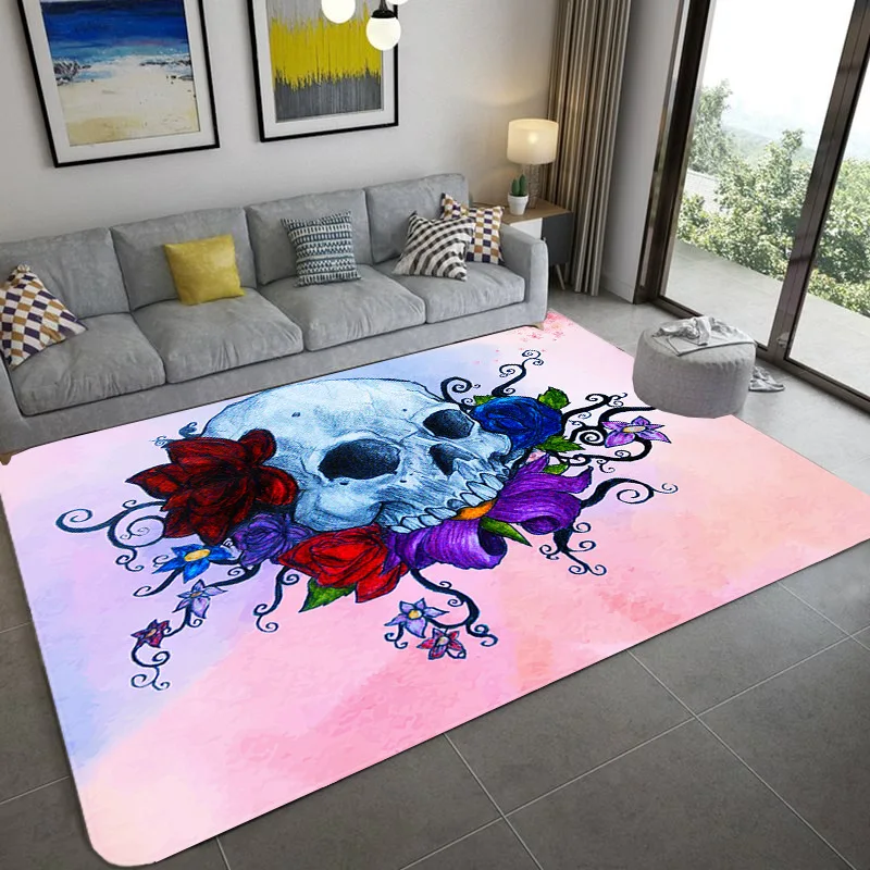 Bohemian Art Geometry Skull Floor Mat Door Mat Small Carpet Anti-slip Mat Bedroom Living Room Home Decoration
Bohemian Art Geometry Skull Floor Mat Door Mat Small Carpet Anti-slip Mat Bedroom Living Room Home Decoration