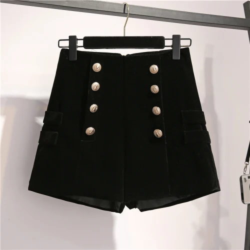 Spring/Autumn Fragrance Fashion Korean Goddess Top Playful French Minority Black Velvet Bow Shirt+Shorts Retro Office Set Clothe
Spring/Autumn Fragrance Fashion Korean Goddess Top Playful French Minority Black Velvet Bow Shirt+Shorts Retro Office Set Clothe