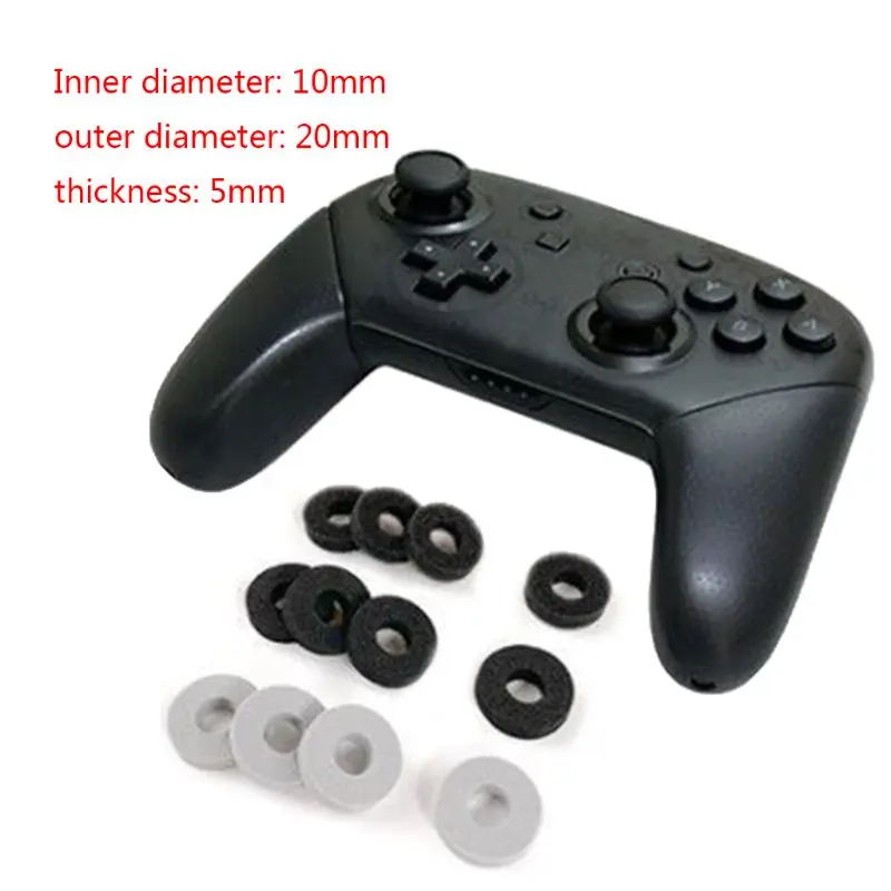 

Sponge Auxiliary Ring Positioning Sleeve Shock Absorbers Analog Joy Stick Game Accessories for Switch Pro/joy-con/PS4 /Xbox-One