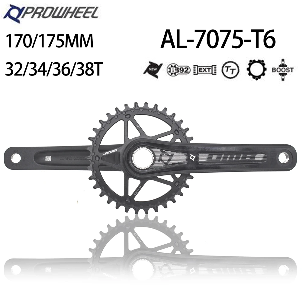 MTB шатун для велосипеда цепь колеса 32/34/36/38T 7075 T6 CNC Alu узкий широкий корона SRAM Gxp