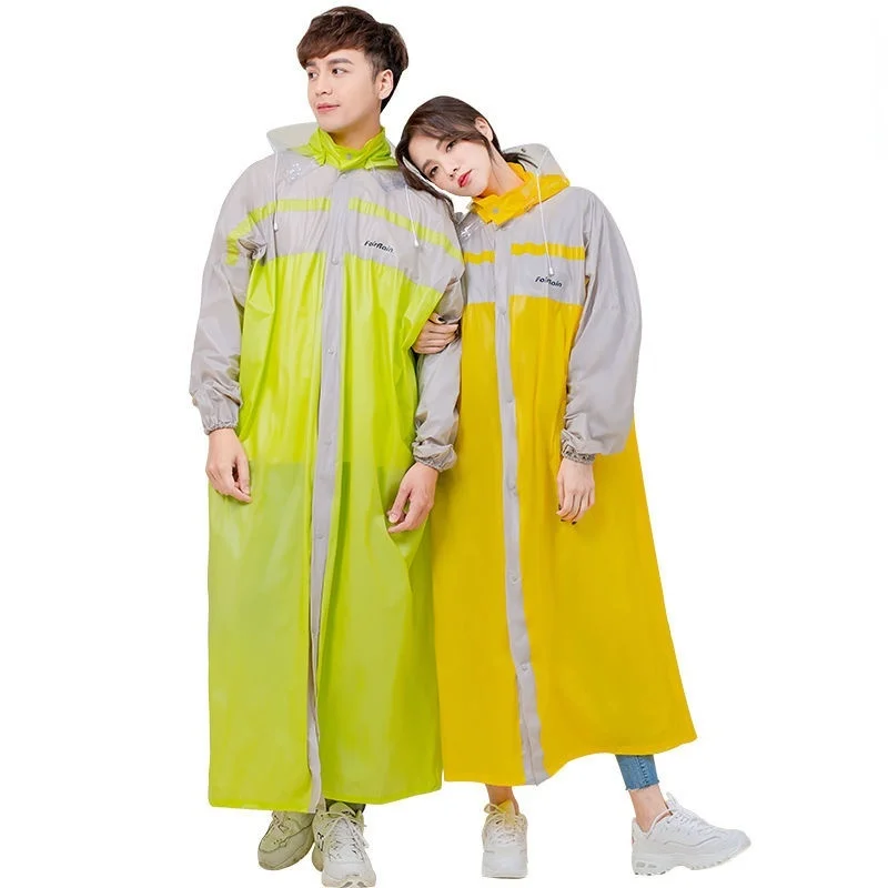 

Multiple Colour Women Men Rain Coat Waterproof Jacket Poncho Cloak Suit Raincoat for Tourism Camping Fishing Biker Bicycle Golf