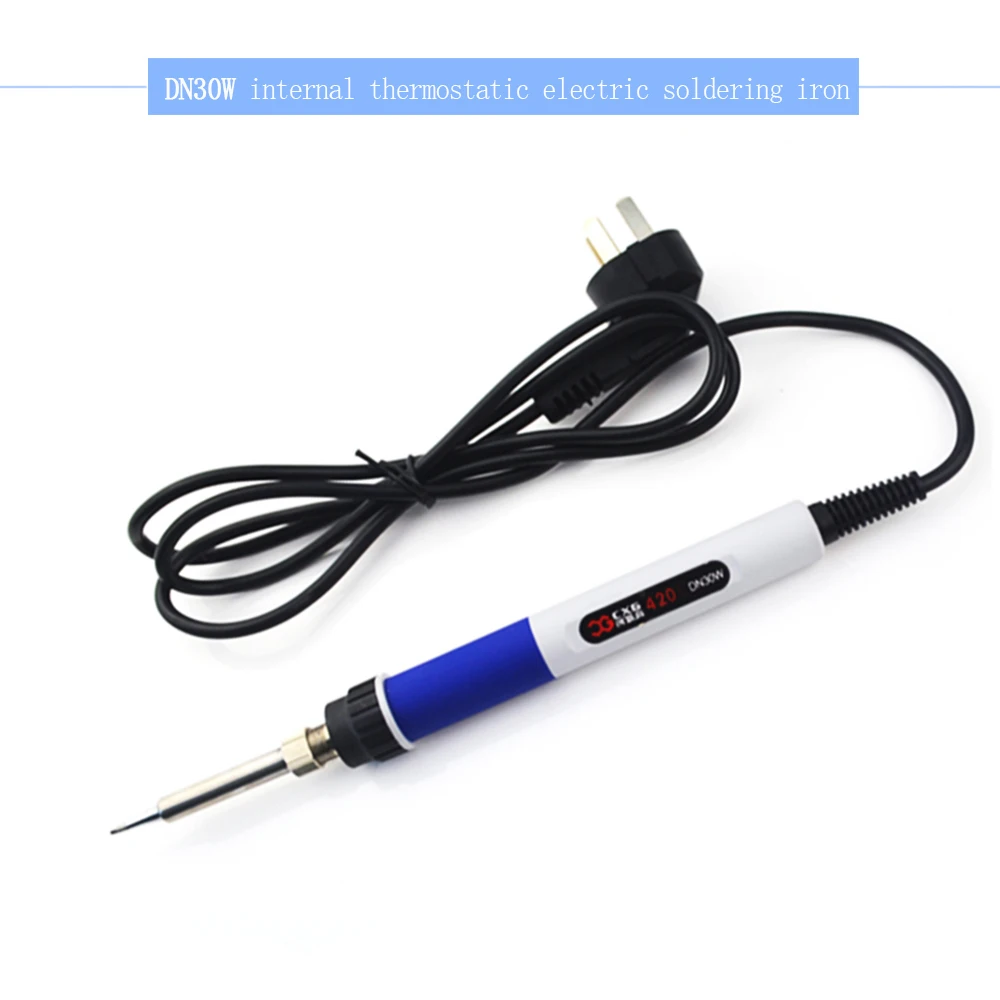 Clearance special DN30W internal heating thermostat backlight digital electric iron 220V 30W
Clearance special DN30W internal heating thermostat backlight digital electric iron 220V 30W