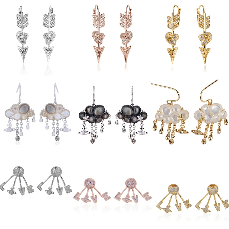 Серьги-гвоздики, изысканные женские серьги AAA Little Saturn светильник, Роскошные, в стиле панк, по специальной цене, необходимы для женских банкет...
Серьги-гвоздики, изысканные женские серьги AAA Little Saturn светильник, Роскошные, в стиле панк, по специальной цене, необходимы для женских банкет...