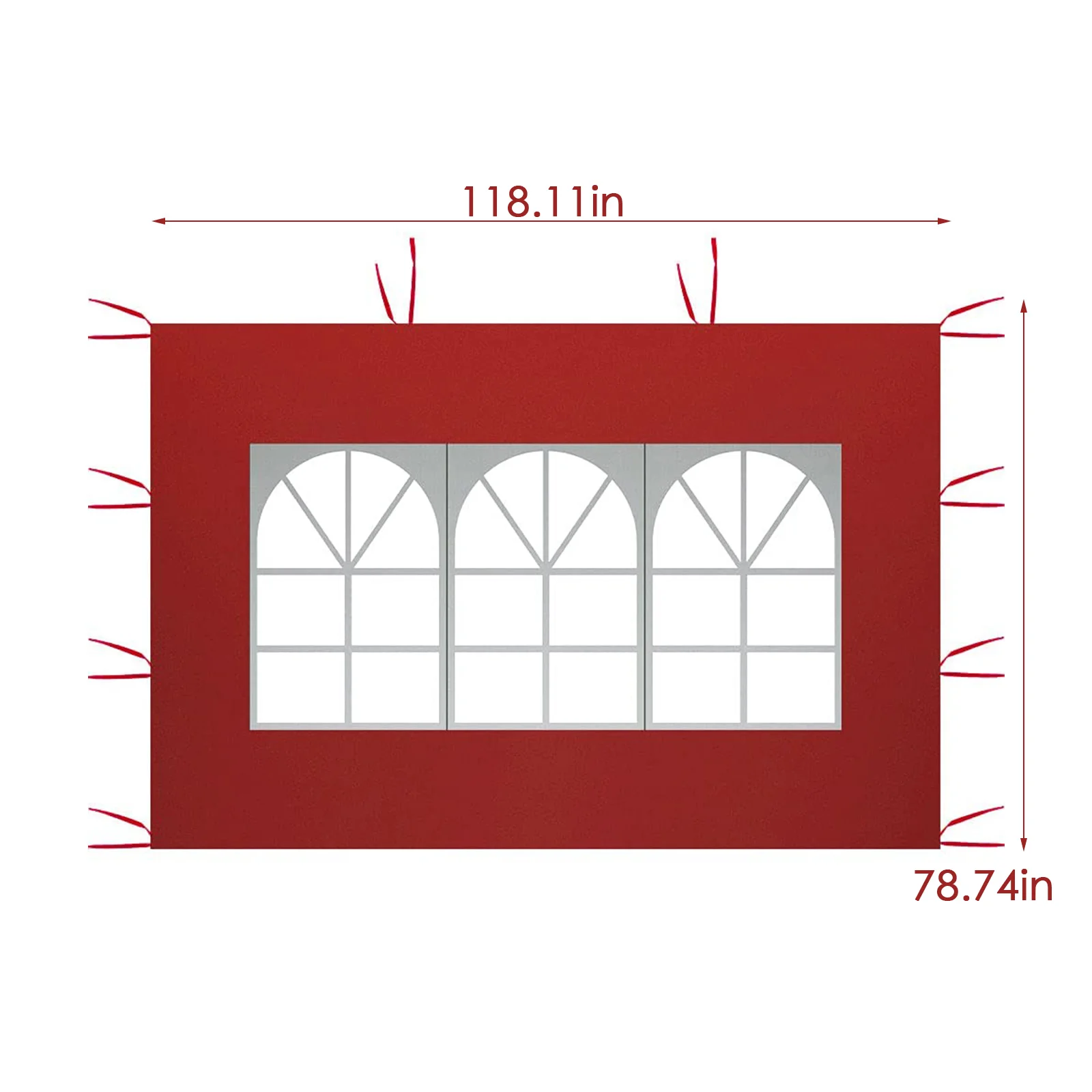 Portable Outdoor Tent Oxford Cloth Side Wall Rainproof Waterproof Tent Gazebo Garden Shade Shelter Side Wall(Without Canopy Top)
Portable Outdoor Tent Oxford Cloth Side Wall Rainproof Waterproof Tent Gazebo Garden Shade Shelter Side Wall(Without Canopy Top)