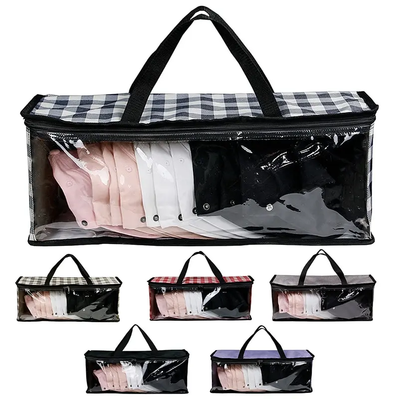 Transparent Storing Sweaters Underwear Seasonal Wears Organizer Hat Book Clothes Storage Bag Sac De Rangement Wardrobe Finishing
Transparent Storing Sweaters Underwear Seasonal Wears Organizer Hat Book Clothes Storage Bag Sac De Rangement Wardrobe Finishing