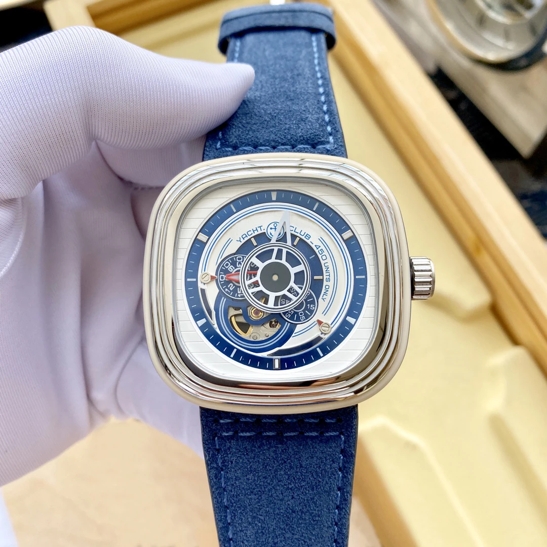 Luxury Brand Stainless Steel Yacht Club Friday Clock Wristwatch Mens 47mm Automatic Mechanical Seven Watches MIYOTA8215 Movement
Luxury Brand Stainless Steel Yacht Club Friday Clock Wristwatch Mens 47mm Automatic Mechanical Seven Watches MIYOTA8215 Movement