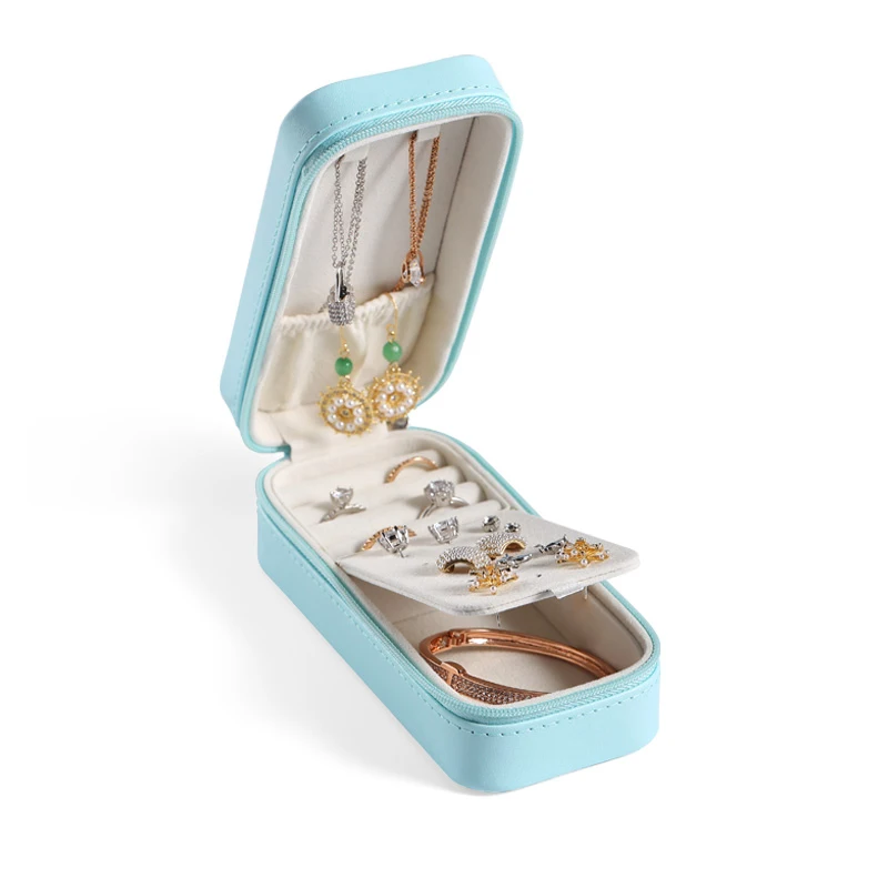 Casegrace New Mini Portable PU Leather Travel Jewelry Box Casket Small Earring Ring Necklace Jewellery Storage Case
Casegrace New Mini Portable PU Leather Travel Jewelry Box Casket Small Earring Ring Necklace Jewellery Storage Case