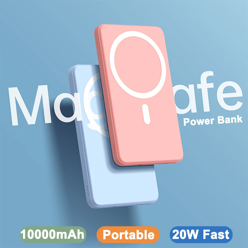 Power Bank 10000mAh Portable Magnetic Wireless Charger for iPhone 13 12 Pro Max Mini Powerbank 15W External Battery Fast Charger
Power Bank 10000mAh Portable Magnetic Wireless Charger for iPhone 13 12 Pro Max Mini Powerbank 15W External Battery Fast Charger