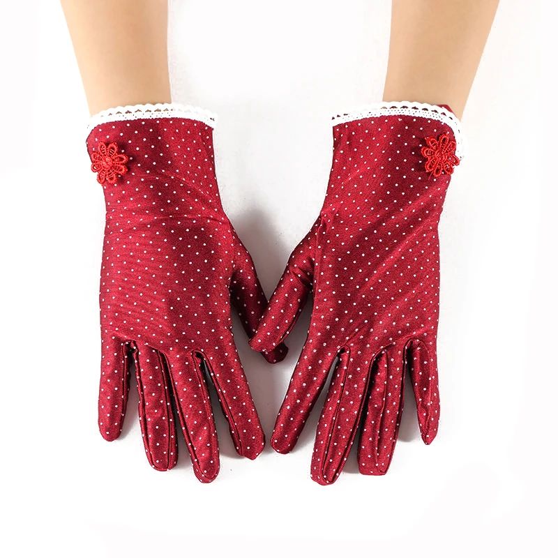 Summer Anti-UV Short Driving Glove Sunscreen Gloves New High Quality Dots Spandex Gloves Elastic Thin Etiquette Glove 25cm Hot
Summer Anti-UV Short Driving Glove Sunscreen Gloves New High Quality Dots Spandex Gloves Elastic Thin Etiquette Glove 25cm Hot
