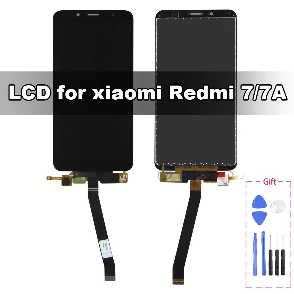 100% tested LCD for Xiaomi Redmi 7A display touch digitizer assembly with frame replacement AAA quality 
100% tested LCD for Xiaomi Redmi 7A display touch digitizer assembly with frame replacement AAA quality