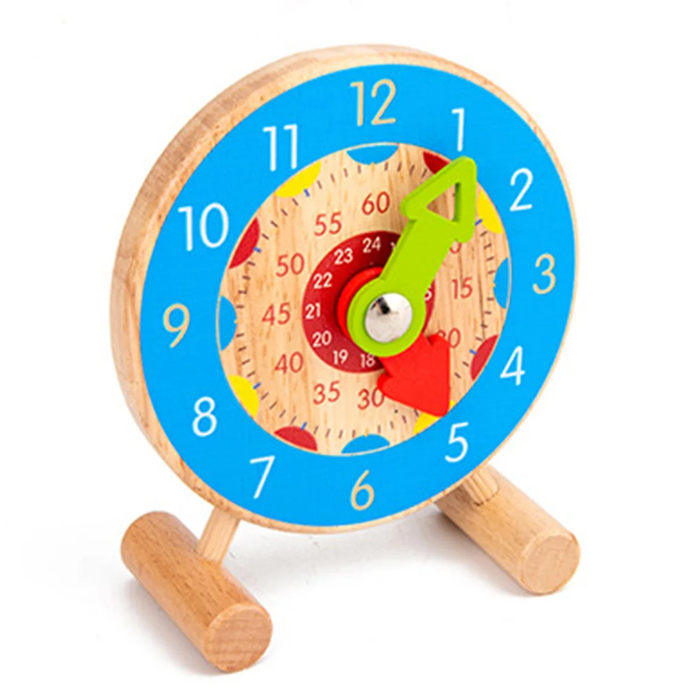 Kids Children Early Educational Hour Minute Second Cognition Wooden Clock Toys Puzzle Baby Early Educational Toy
Kids Children Early Educational Hour Minute Second Cognition Wooden Clock Toys Puzzle Baby Early Educational Toy