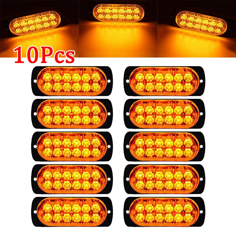 Lens Working Light Accessories 10pcs Replacement Kit 12LED Car Warning Fog Working
Lens Working Light Accessories 10pcs Replacement Kit 12LED Car Warning Fog Working