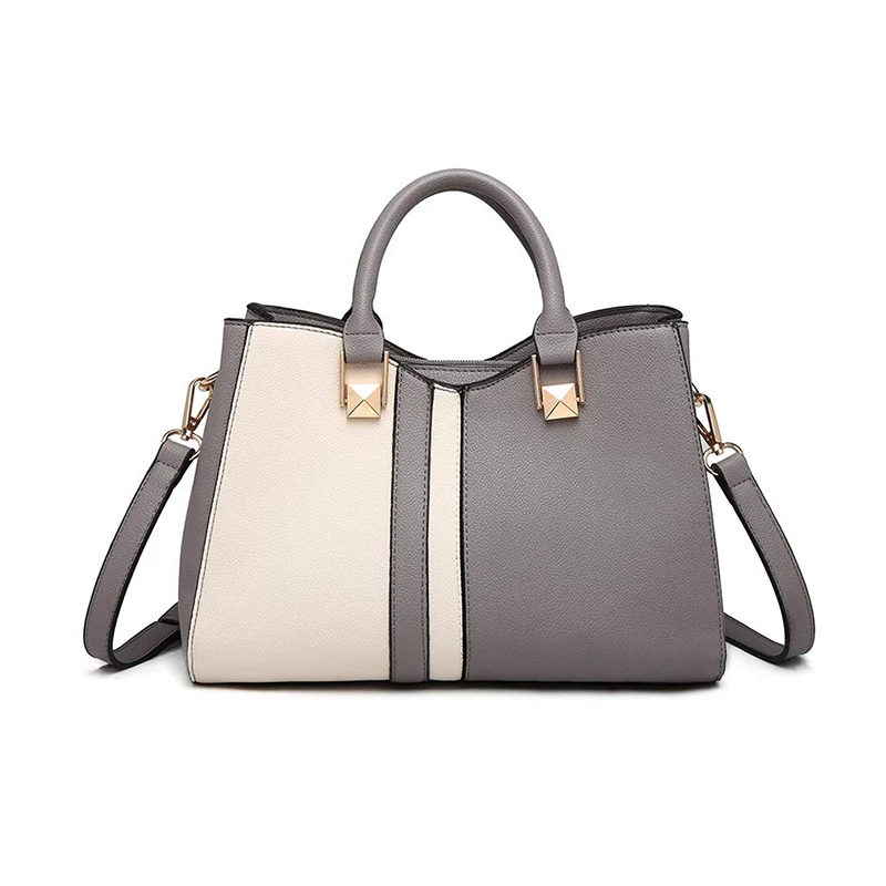 Hand Bag Luxury Design Women Handbag Ladies Tote Shoulder Bag Color Stitching Pu Leather Female Crossbody Bags
Hand Bag Luxury Design Women Handbag Ladies Tote Shoulder Bag Color Stitching Pu Leather Female Crossbody Bags