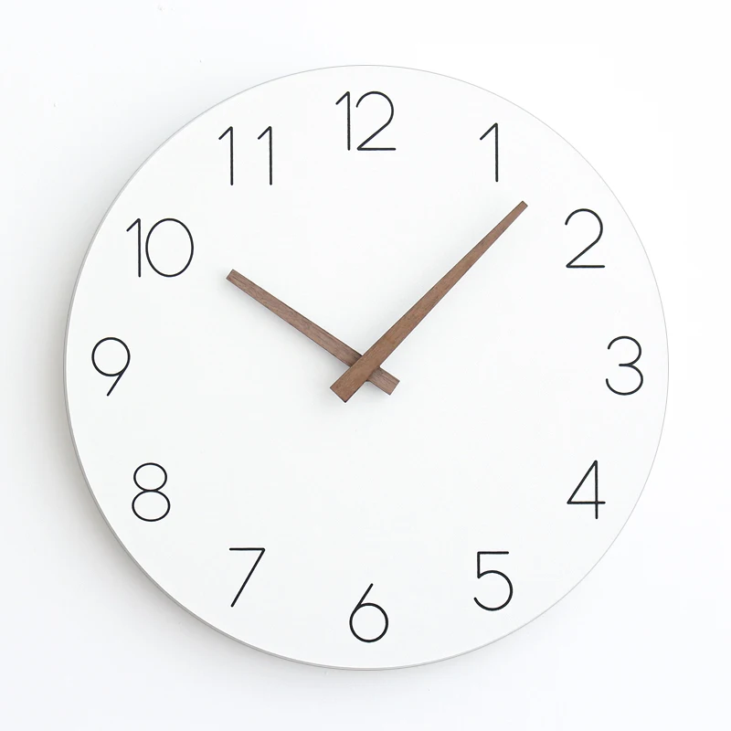 29cm Nordic Style Fashionable Simple Silent Wall Clocksfor Home Decor Pure White Type Wall Clock Quartz Modern Design Timer
29cm Nordic Style Fashionable Simple Silent Wall Clocksfor Home Decor Pure White Type Wall Clock Quartz Modern Design Timer