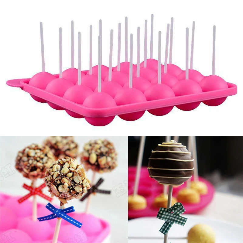 Ice Cubes Maker Kitchen Baking Tools Silicone Round Lollipop Form Molds Non-stick Spherical Candy Cake Chocolate Moulds & Sticks
Ice Cubes Maker Kitchen Baking Tools Silicone Round Lollipop Form Molds Non-stick Spherical Candy Cake Chocolate Moulds & Sticks