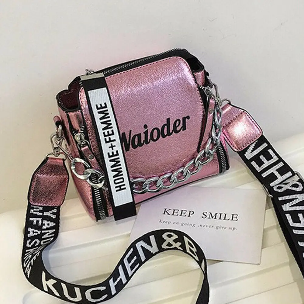 Fashion Casual Women Handbag Shoulder Bags Coin Purse PU Leather Messenger Laser Satchel Bag
Fashion Casual Women Handbag Shoulder Bags Coin Purse PU Leather Messenger Laser Satchel Bag