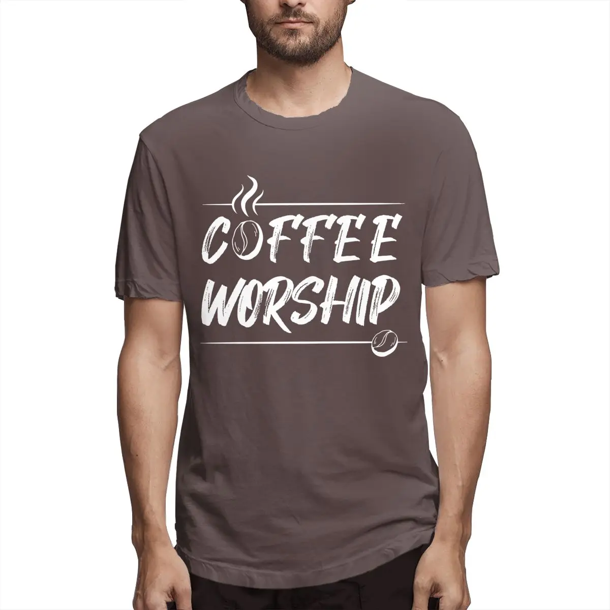 Coffee Worship T Shirt Men's T Shirts Amazing Tee Shirt Short Sleeve Crewneck T-Shirt Pure Cotton New Arrival Clothes
Coffee Worship T Shirt Men's T Shirts Amazing Tee Shirt Short Sleeve Crewneck T-Shirt Pure Cotton New Arrival Clothes