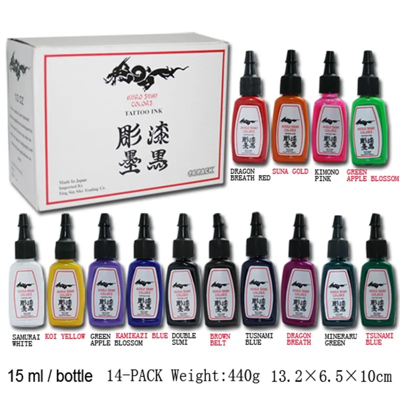 14 color suit 15ml tattoo pigment Microblading tattoo ink color permanent makeup tattoo eyebrows eyeliner lip makeupTattoo 
14 color suit 15ml tattoo pigment Microblading tattoo ink color permanent makeup tattoo eyebrows eyeliner lip makeupTattoo