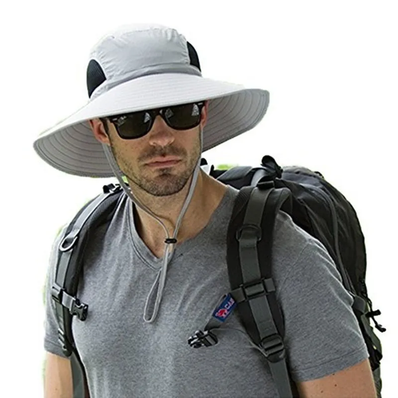 Summer UV sun protection hat Fishing Cap for man Wide Brim Breathable Mesh Fishing Hat Beach Hats Sun chapeu pesca Women
Summer UV sun protection hat Fishing Cap for man Wide Brim Breathable Mesh Fishing Hat Beach Hats Sun chapeu pesca Women