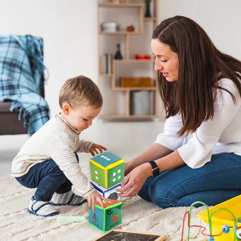 Kids DIY Education Playing Game Dice Toddlers Pocket Square Baby Toy for Early Kindergarten Enlightenment Teaching
Kids DIY Education Playing Game Dice Toddlers Pocket Square Baby Toy for Early Kindergarten Enlightenment Teaching