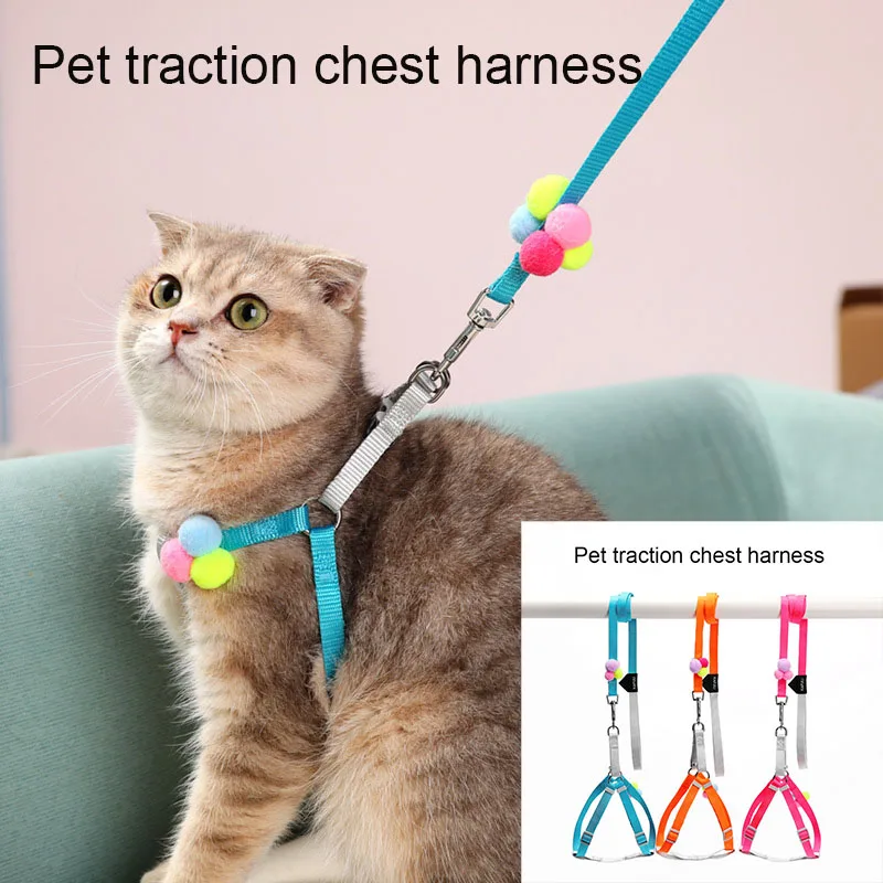 Cat Collar Harness Leash Adjustable Nylon Pet Traction Cat Kitten Dog Halter Collar Cats Products Pet Harness Belt Pet Supplies
Cat Collar Harness Leash Adjustable Nylon Pet Traction Cat Kitten Dog Halter Collar Cats Products Pet Harness Belt Pet Supplies
