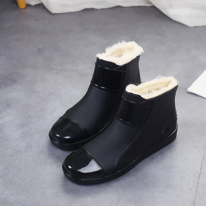 Fur Rain Boots Women Shoes Winter Warm Shoes Waterproof New for Rain Water Shoes Femaledf54
Fur Rain Boots Women Shoes Winter Warm Shoes Waterproof New for Rain Water Shoes Femaledf54