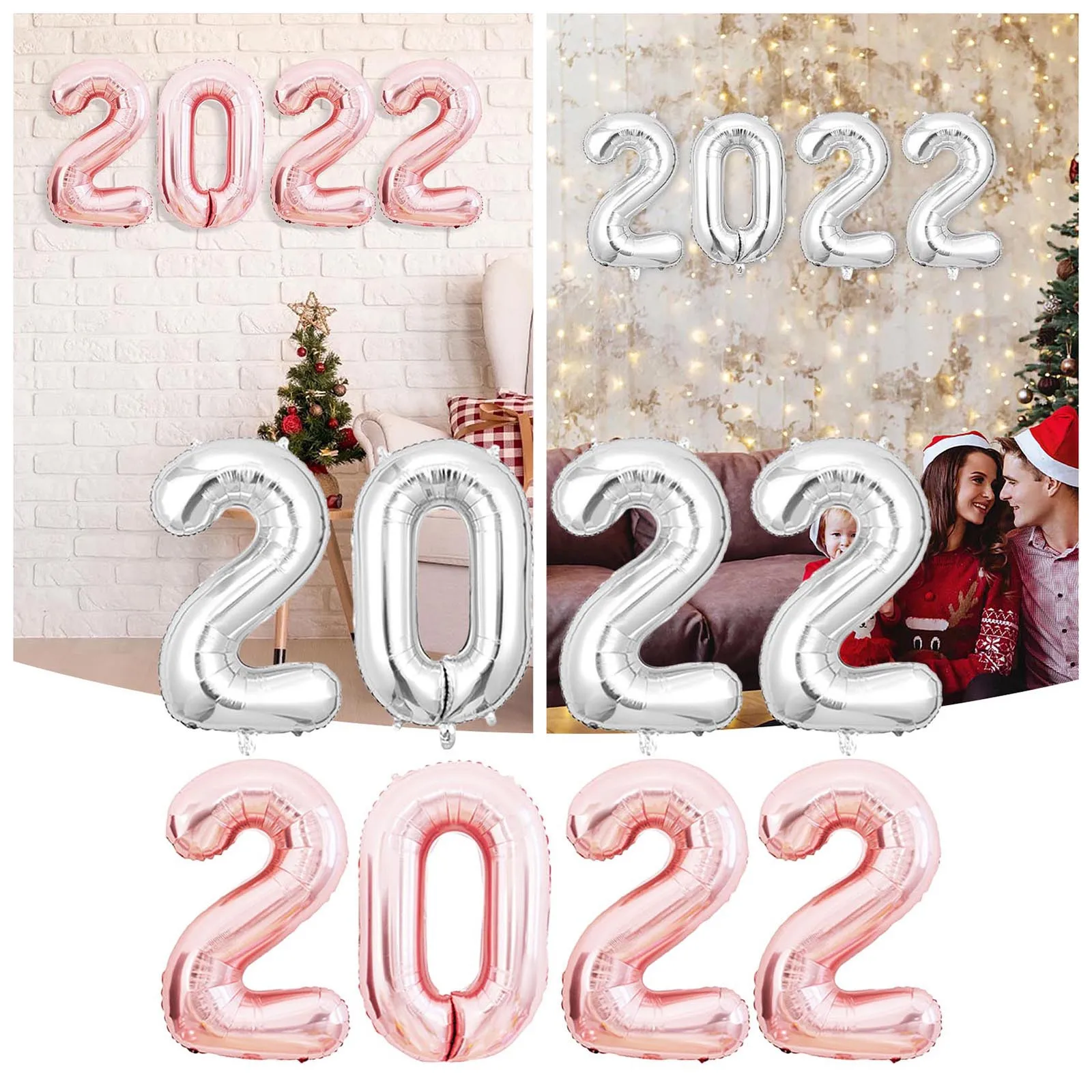 2022 Balloons New Year 2022 Number Foil Balloons Gold Silver Digit Air Balloon Christmas Decorations Happy New Year Eve Party
2022 Balloons New Year 2022 Number Foil Balloons Gold Silver Digit Air Balloon Christmas Decorations Happy New Year Eve Party