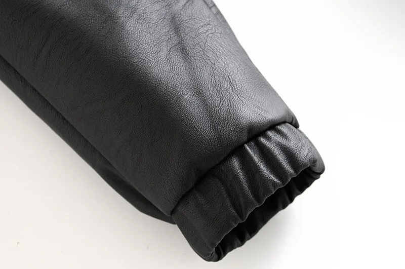 Women Black Chic PU Leather Pants Elastic High Waist Long Length Elegant Bottoms Drawstring Tie Pockets Basic Female Trousers
Women Black Chic PU Leather Pants Elastic High Waist Long Length Elegant Bottoms Drawstring Tie Pockets Basic Female Trousers