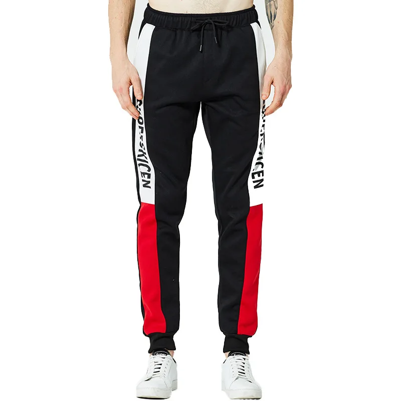 Man sports Casual Trousers Student Loose letters Printing pants male fashion Thin preppy Style patchwork trousers
Man sports Casual Trousers Student Loose letters Printing pants male fashion Thin preppy Style patchwork trousers