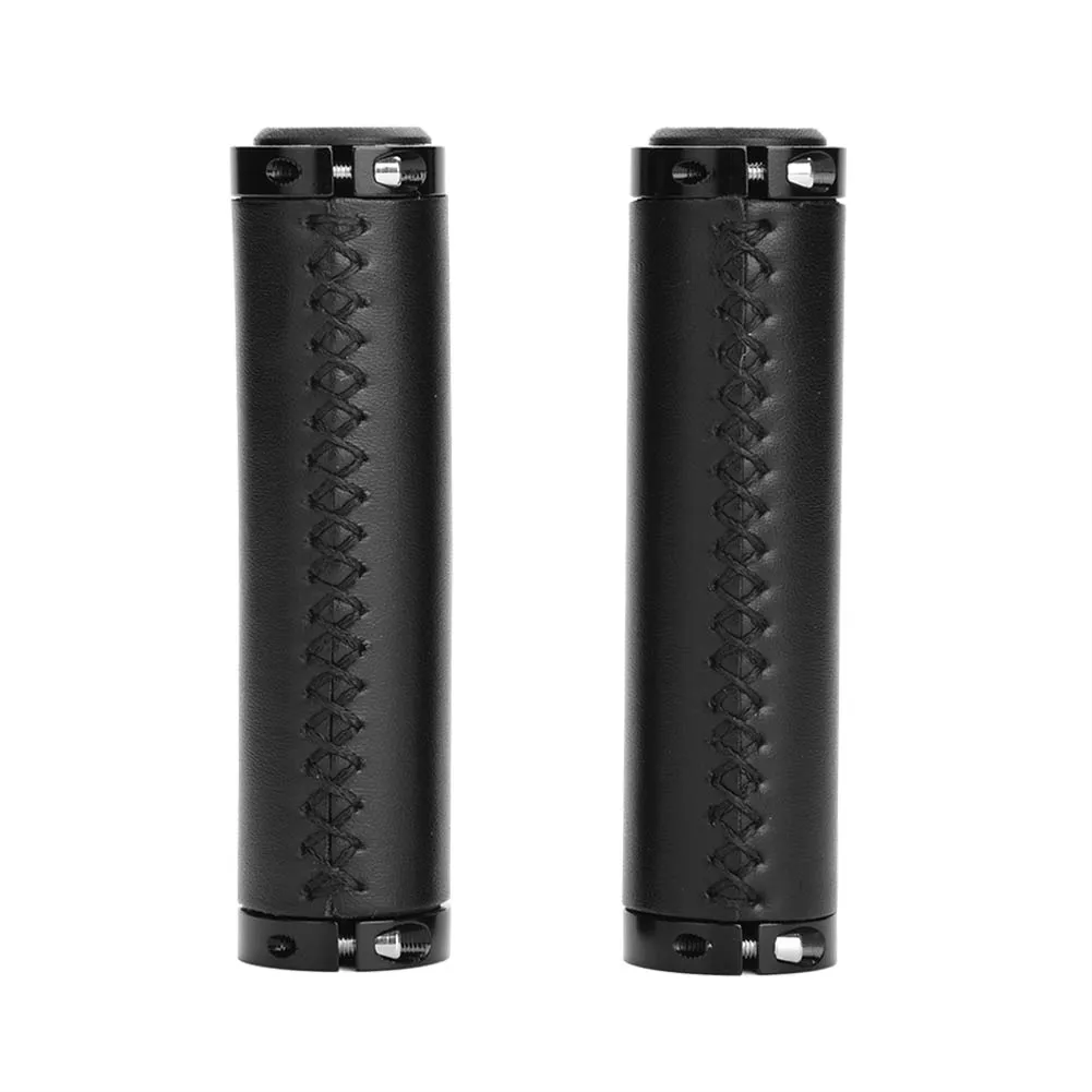 1 Pair PU Leather Mountain Bike Folding Bicycle Cycling Lockable Handle Grips( Black )
1 Pair PU Leather Mountain Bike Folding Bicycle Cycling Lockable Handle Grips( Black )