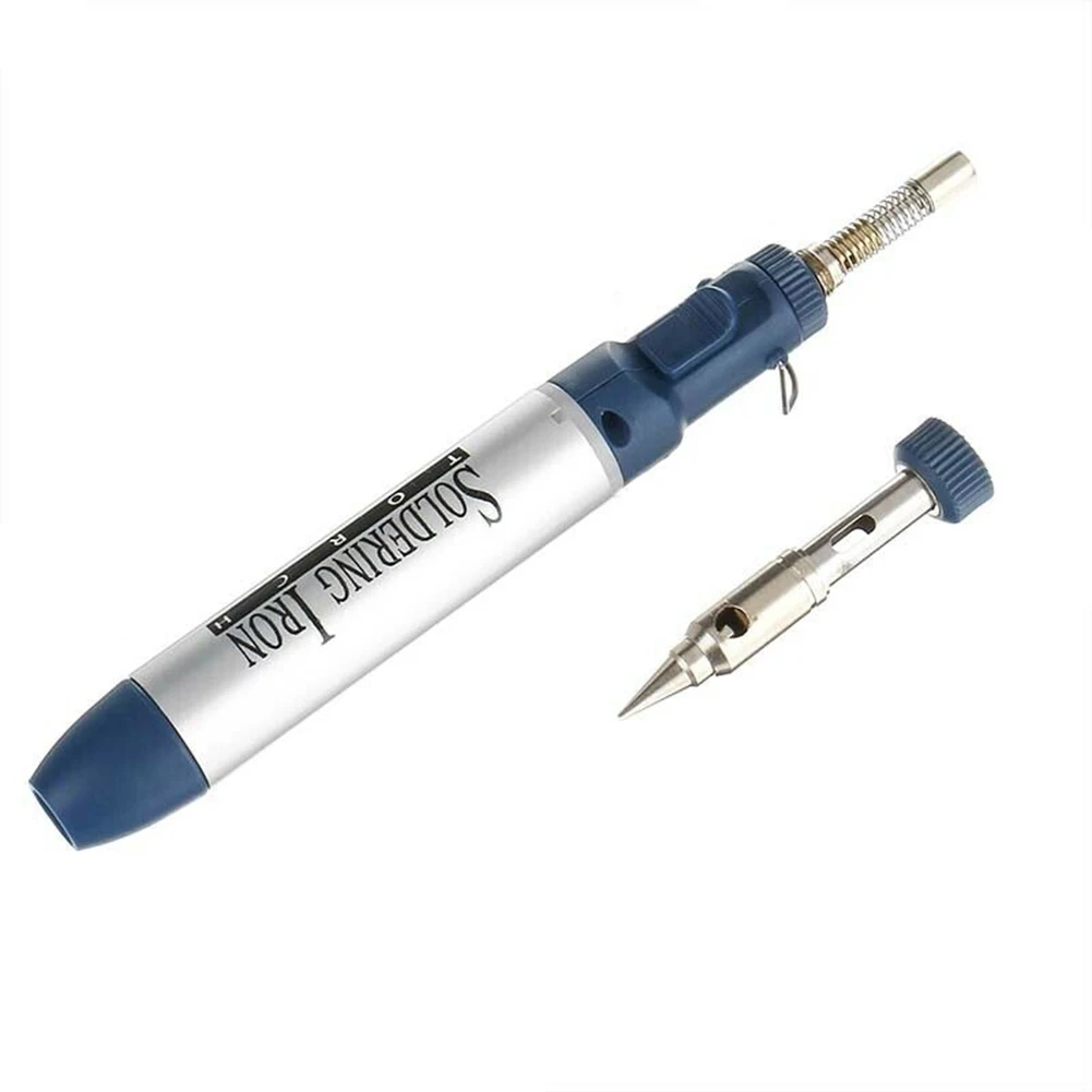 Welding Equipment Pen Gas Gun Soldering Iron Kit Butane Burner Blow Torch Tool For Soldering Cutting Tool Accessories
Welding Equipment Pen Gas Gun Soldering Iron Kit Butane Burner Blow Torch Tool For Soldering Cutting Tool Accessories