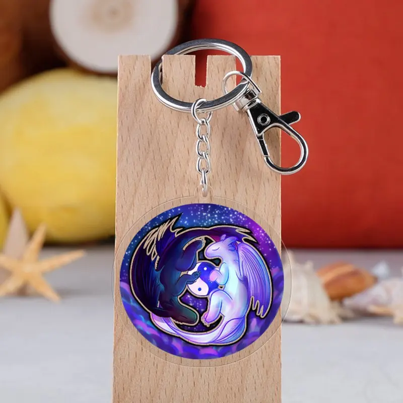How To Train Your Dragon Acrylic Keyring Little Flying Dragon Keychain Light Sha Ye Sha Black And White Toothless Keychains 
How To Train Your Dragon Acrylic Keyring Little Flying Dragon Keychain Light Sha Ye Sha Black And White Toothless Keychains