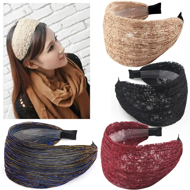 Fashion Oversized Headbands Lace Hairbands for women Jewelry wide lace headband ladies floral Embroidery headband korean
Fashion Oversized Headbands Lace Hairbands for women Jewelry wide lace headband ladies floral Embroidery headband korean
