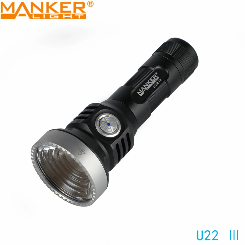 MANKER U22 III 21700 Powerful Outdoor LED Flashlight Type C USB Charging Discharging Torchlight with Self Defense Strike Bezel
MANKER U22 III 21700 Powerful Outdoor LED Flashlight Type C USB Charging Discharging Torchlight with Self Defense Strike Bezel