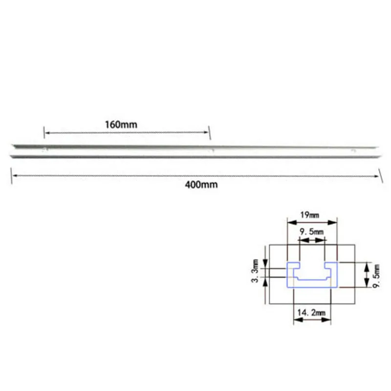 Universal Aluminium Alloy 400 /500 /600mm T Track T-Slot Slider Miter Jig Tools For Woodwork New Arrivals
Universal Aluminium Alloy 400 /500 /600mm T Track T-Slot Slider Miter Jig Tools For Woodwork New Arrivals