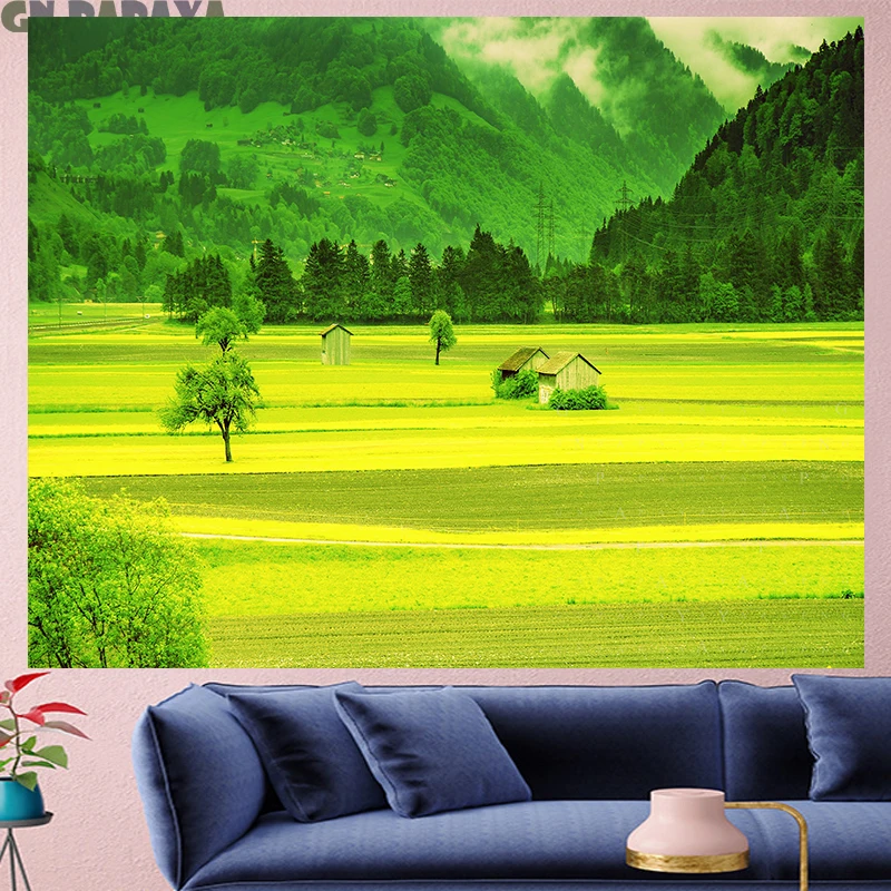 Golden field tapestry Scenic Wall Hanging farmhouse decor hill goblen landscape boheme Polyester Yoga mat yellow tapestry
Golden field tapestry Scenic Wall Hanging farmhouse decor hill goblen landscape boheme Polyester Yoga mat yellow tapestry