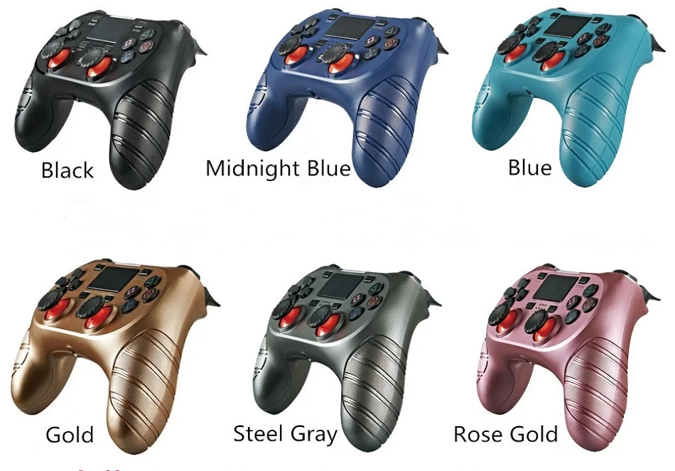 2021 Highly Sensitive Six-axis Detection System Touch Pad For PC For PS4 Wireless Bluetooth 5.0 Gamepad Mode Controller S8-P
2021 Highly Sensitive Six-axis Detection System Touch Pad For PC For PS4 Wireless Bluetooth 5.0 Gamepad Mode Controller S8-P