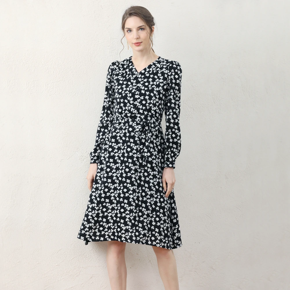 TANIAFA Floral Printed Dress Women French Style Vintage Long Sleeve 2021 Spring Summer Girl Tender Elegant Dresses
TANIAFA Floral Printed Dress Women French Style Vintage Long Sleeve 2021 Spring Summer Girl Tender Elegant Dresses