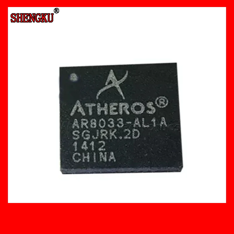 SMD AR8033 AR8033-AL1A QFN48 Ethernet chip original spot large quantity and excellent price
SMD AR8033 AR8033-AL1A QFN48 Ethernet chip original spot large quantity and excellent price