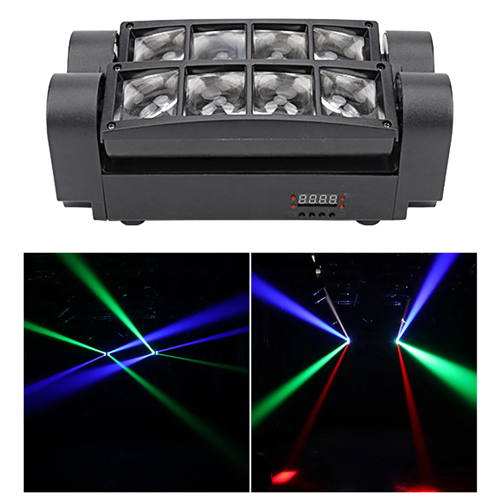 8x3W Mini Rotate Beam Light Sound Activated Stage Light for Christmas Wedding Party UK
8x3W Mini Rotate Beam Light Sound Activated Stage Light for Christmas Wedding Party UK