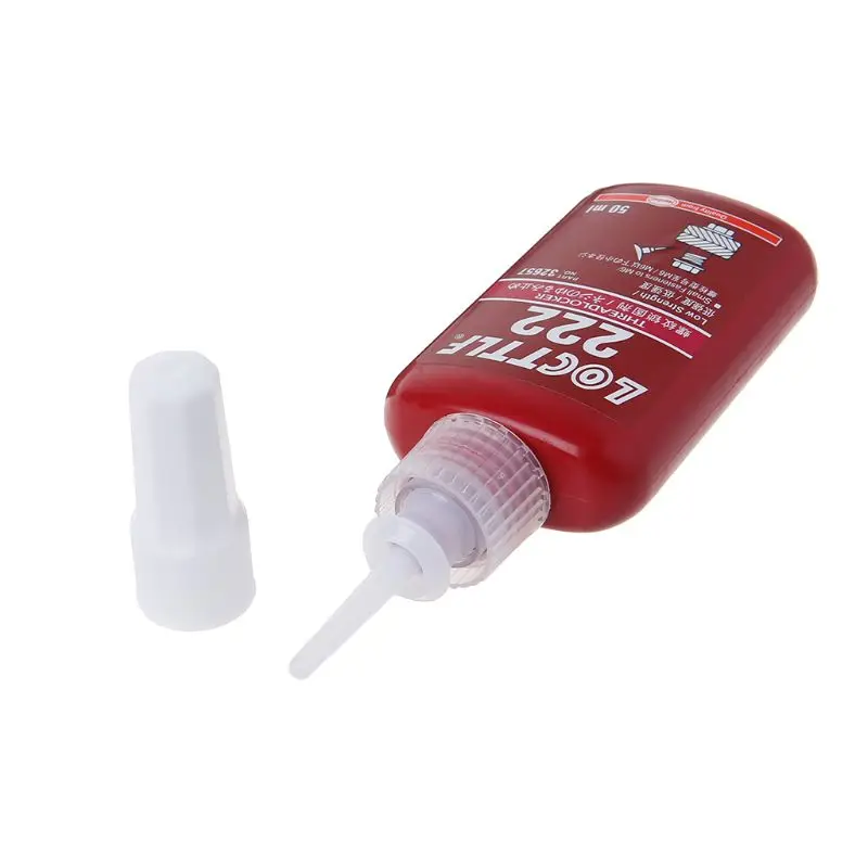 222 Thread Locker Adhesive Sealant Glue Locktite Prevent Oxidation Screw Use 50ML
222 Thread Locker Adhesive Sealant Glue Locktite Prevent Oxidation Screw Use 50ML