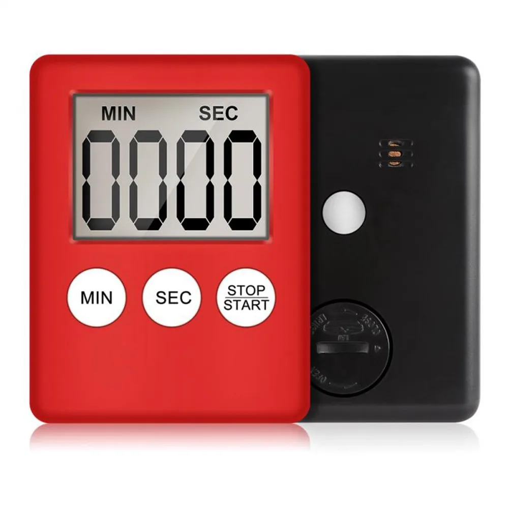 Mini LCD Digital Display Kitchen Timer Square Kitchen Countdown Alarm Magnet Clock Count Up Clock Sleep
Mini LCD Digital Display Kitchen Timer Square Kitchen Countdown Alarm Magnet Clock Count Up Clock Sleep