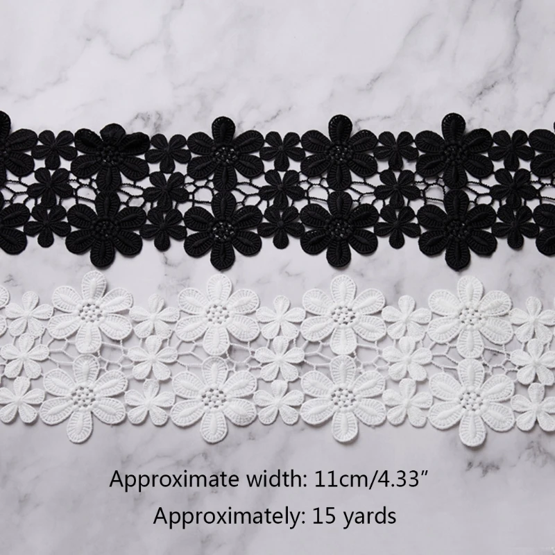 Lace Ribbon Home Furnishing(15yards) White Lace Ribbon Wedding Decoration Lovely Gift Packing Polyester Material White
Lace Ribbon Home Furnishing(15yards) White Lace Ribbon Wedding Decoration Lovely Gift Packing Polyester Material White