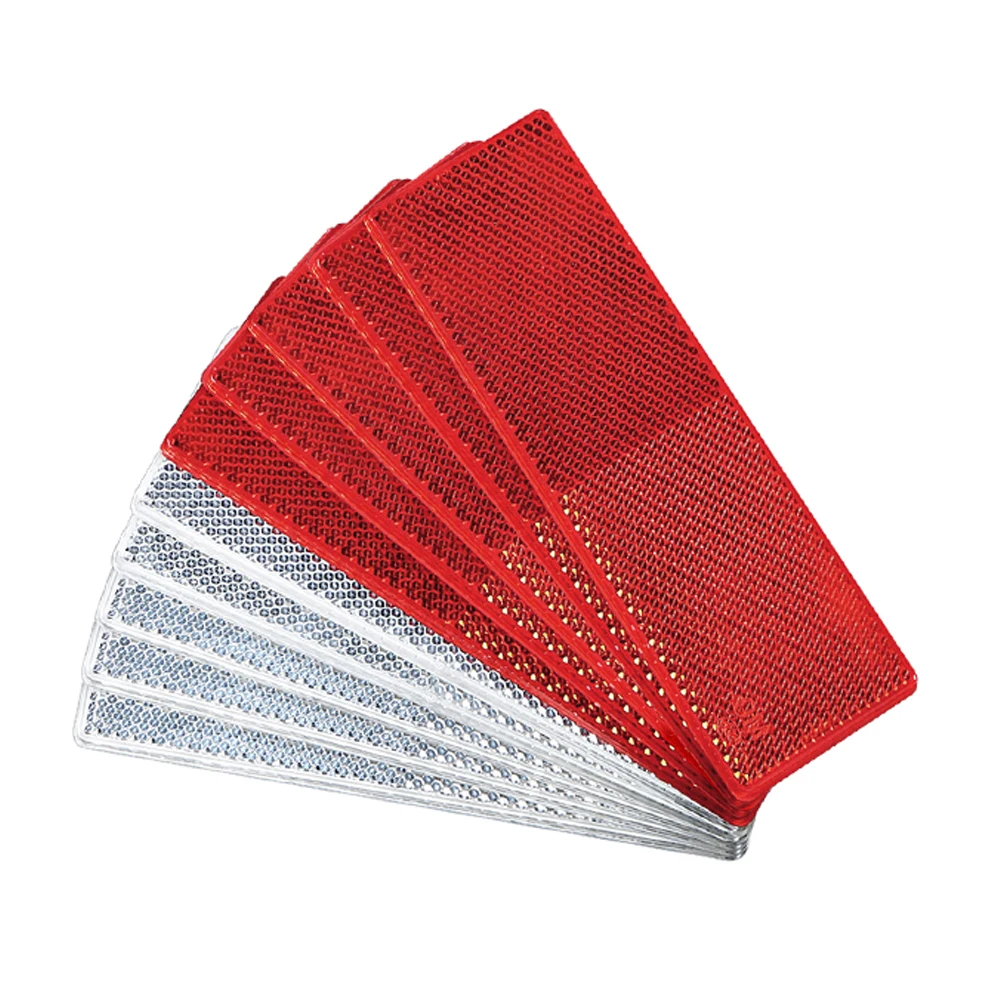Car Auto Moto Adhesive Rectangle Reflector Reflective Warning Plate Stickers 5 Pcs Truck Night Safety Warning Board Safety Sign
Car Auto Moto Adhesive Rectangle Reflector Reflective Warning Plate Stickers 5 Pcs Truck Night Safety Warning Board Safety Sign