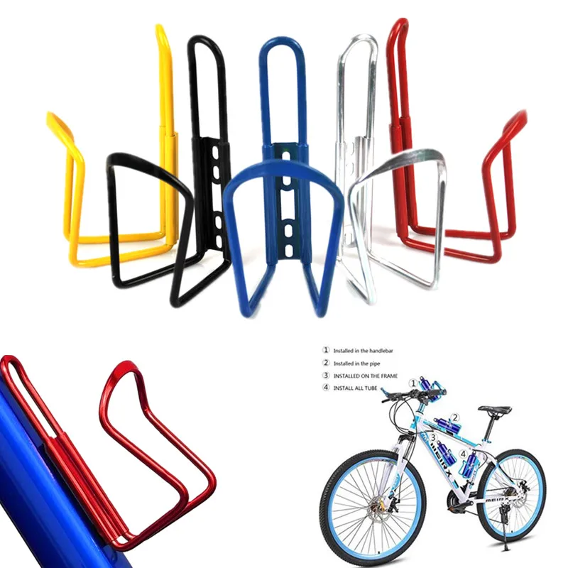 MTB Bicycle Water Bottle Holder Aluminum Alloy Mountain Bike Bottle Can Cage Bracket Cycling Drink Water bottle Rack Mounted
MTB Bicycle Water Bottle Holder Aluminum Alloy Mountain Bike Bottle Can Cage Bracket Cycling Drink Water bottle Rack Mounted