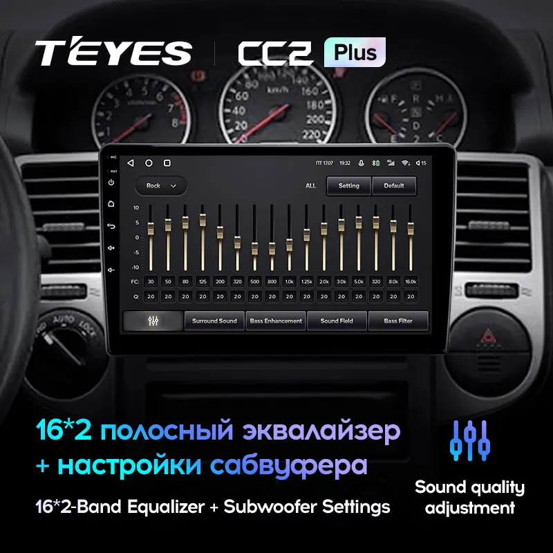 TEYES CC2L и CC2 Plus Штатная магнитола For Ниссан Х-Трейл T30 Nissan X-Trail X Trail - 1 2000 2007 Android 2DIN