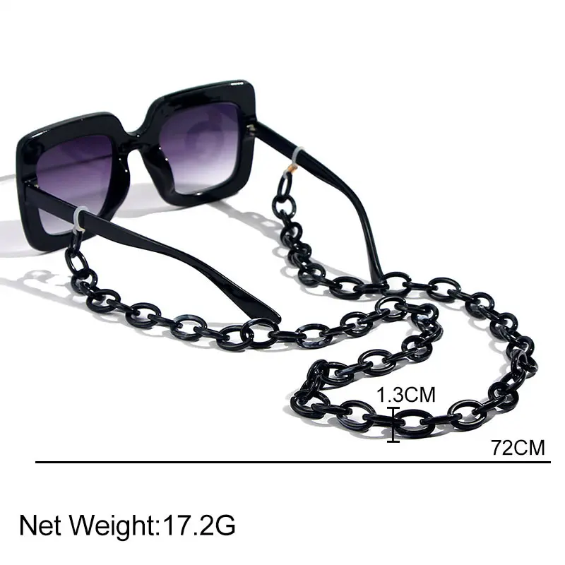 Caraquet New 11Color Acrylic Sunglasses Chains On The Neck for Women Anti-slip Reading Glasses Hanging Lanyard Glasses Chain
Caraquet New 11Color Acrylic Sunglasses Chains On The Neck for Women Anti-slip Reading Glasses Hanging Lanyard Glasses Chain